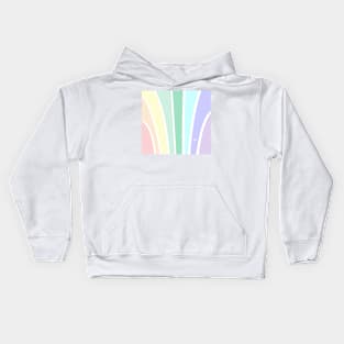 Art Deco Pastel Rainbow #minimal #art #design #kirovair #buyart #decor #home Kids Hoodie